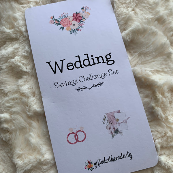 A6 Cash Savings Challenge Tracker Sets