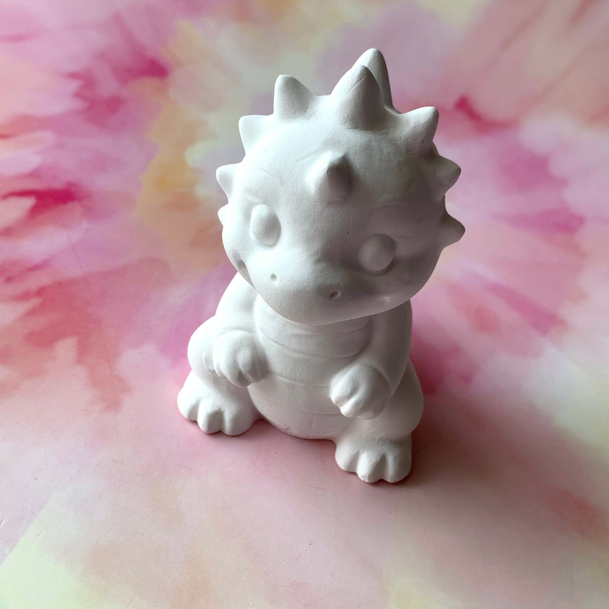 PAINT YOUR OWN BABY DINOSAUR CERAMIC - RESIN KIT, DIY PAINTING ACTIVITY FOR KIDS AND ADULTS