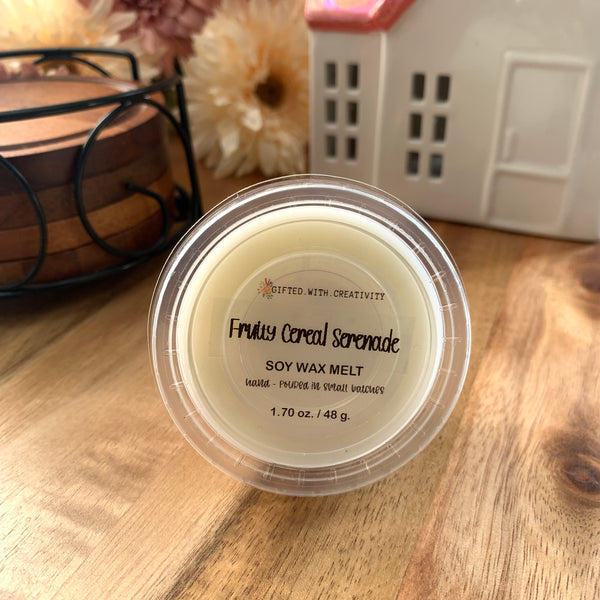 FRUITY CEREAL SERENADE SOY WAX MELTS