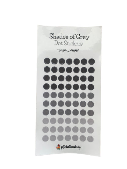 COLORED DOT STICKER SHEETS