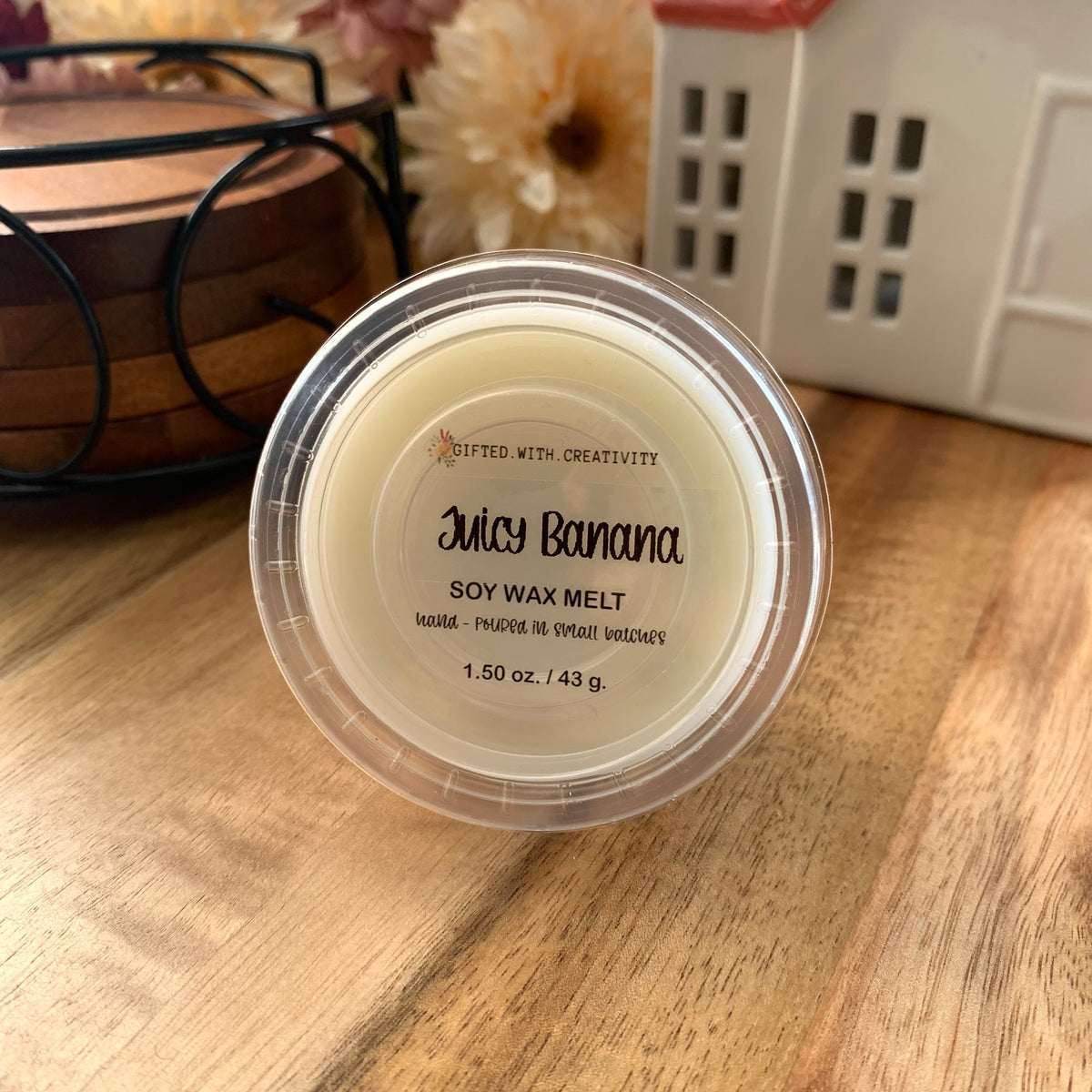 JUICY BANANA SOY WAX MELT