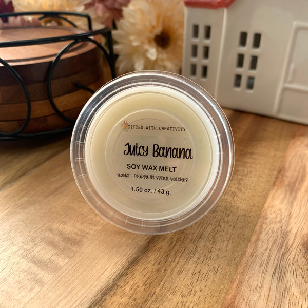 JUICY BANANA SOY WAX MELT