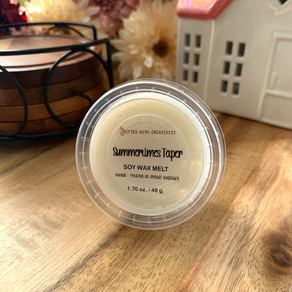 SUMMERTIME'S TAPER SOY WAX MELT