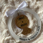 PERSONALIZED ACRYLIC FIRST CHRISTMAS MERRY & MARRIED ORNAMENT