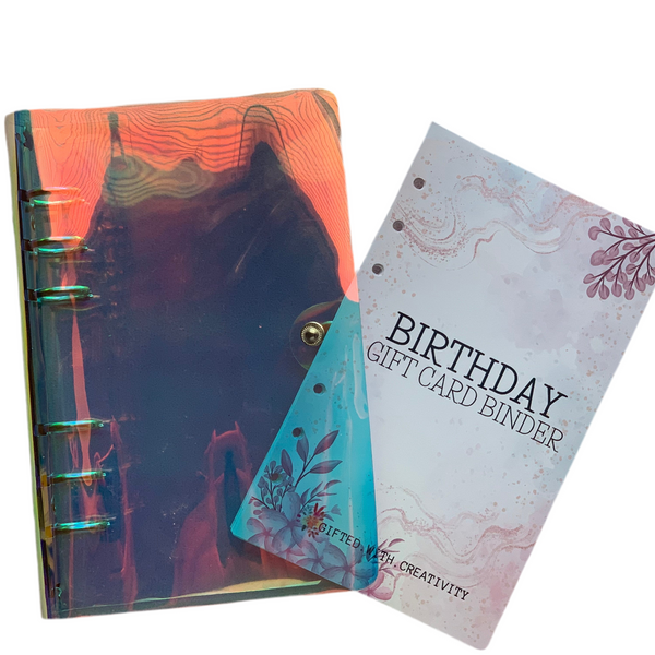 GIFT CARD BOOK, BINDER SETS Gifted.With.Creativity GIFT CARD BOOK, BINDER SETS Gifted.With.Creativity