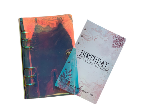 GIFT CARD BOOK, BINDER SETS