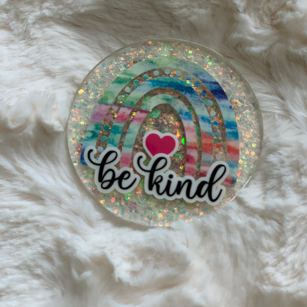 BE KIND RAINBOW ACRYLIC MAGNET