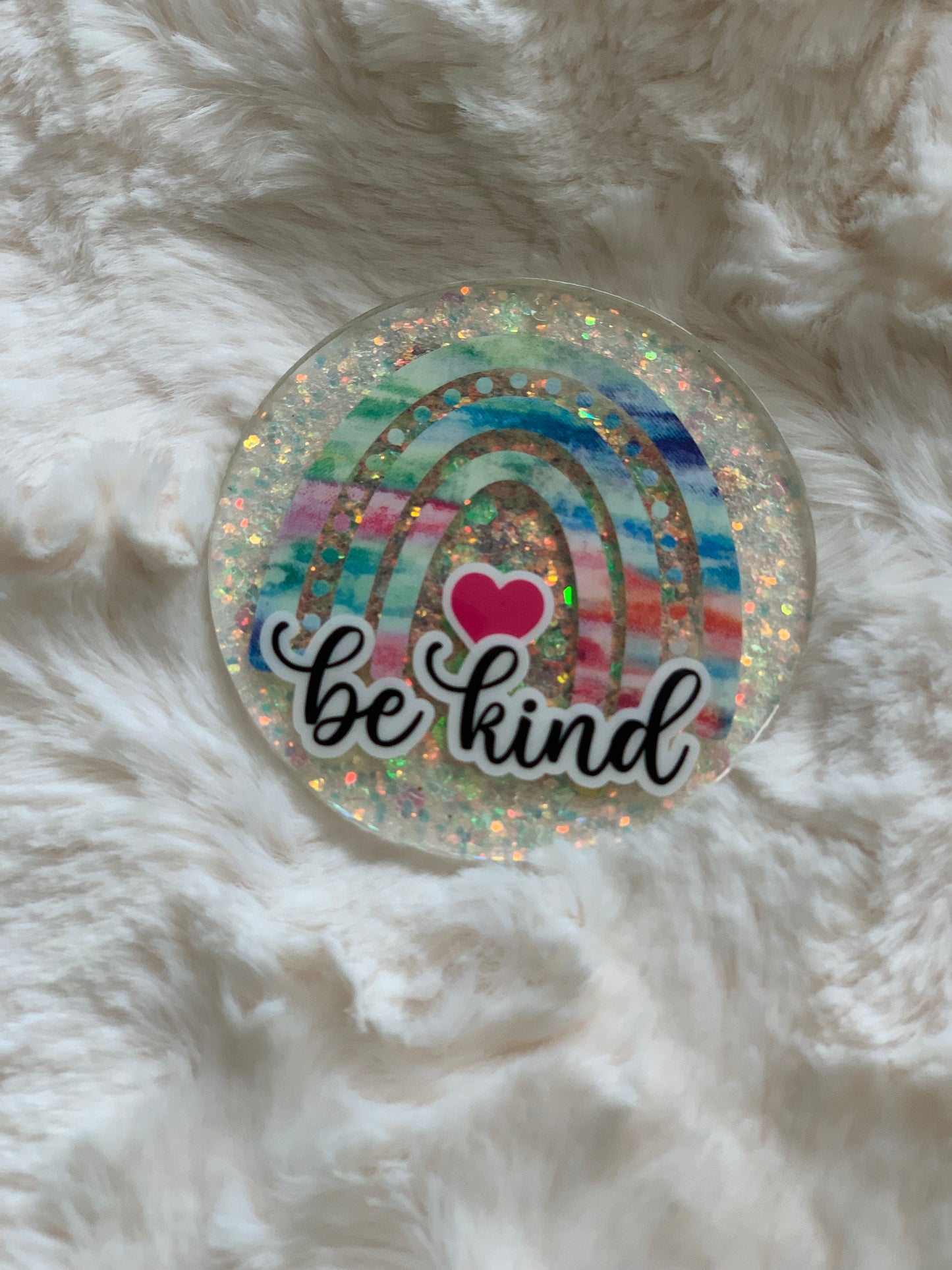 BE KIND RAINBOW ACRYLIC MAGNET