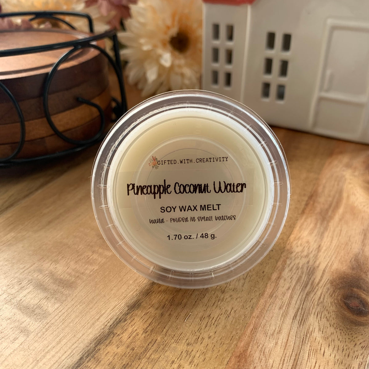 PINEAPPLE AND COCONUT WATER SOY WAX MELTS