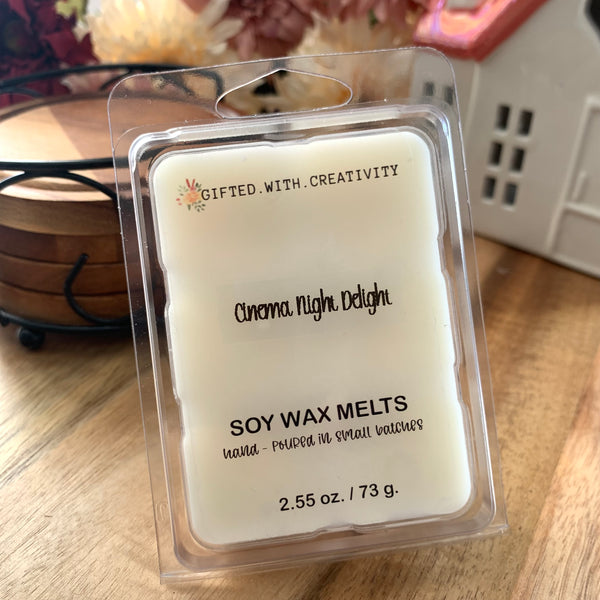 CINEMA NIGHT DELIGHT SOY WAX MELTS