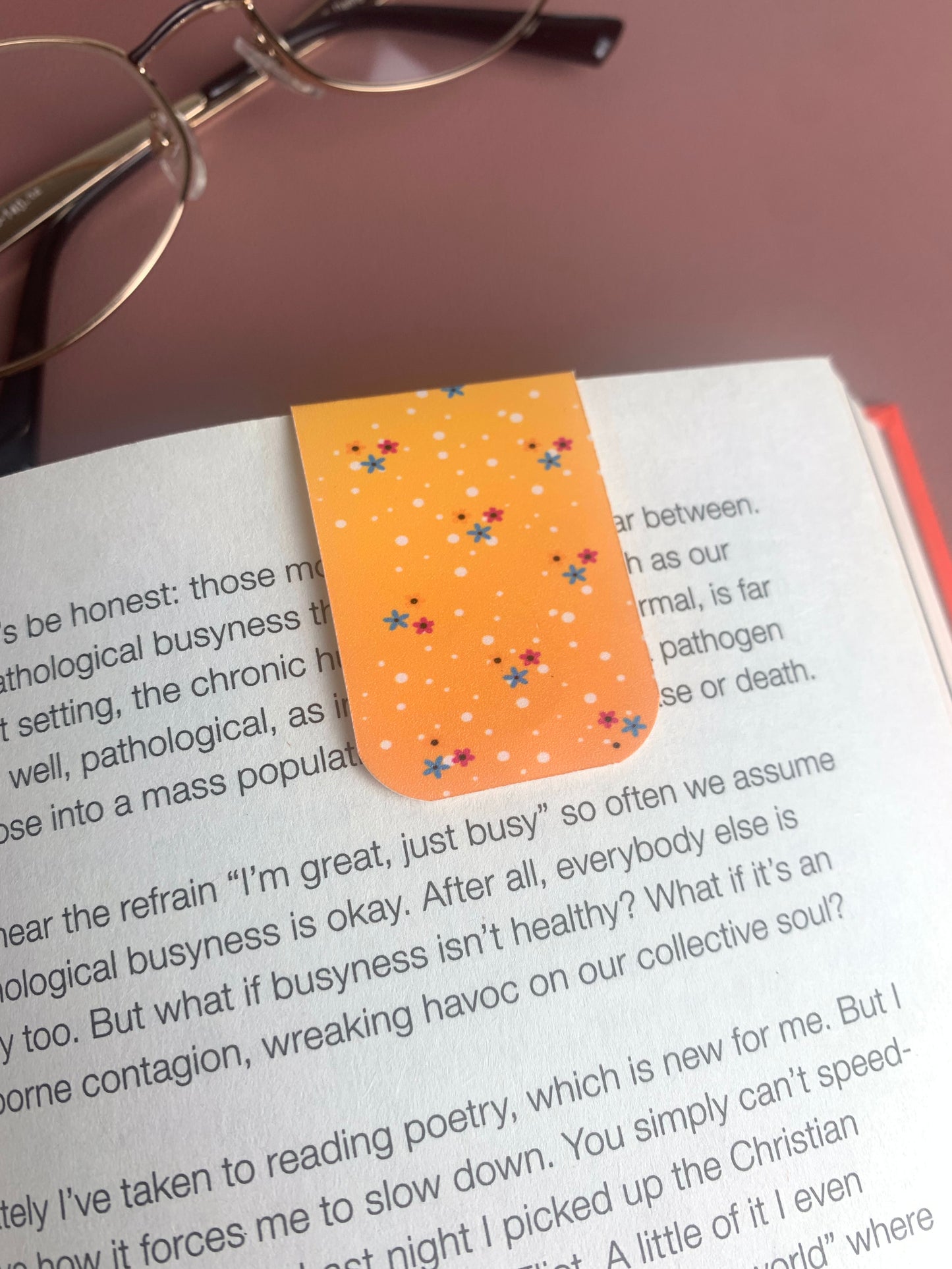 MINI MAGNETIC PAPER BOOKMARKS, PAGE HOLDER