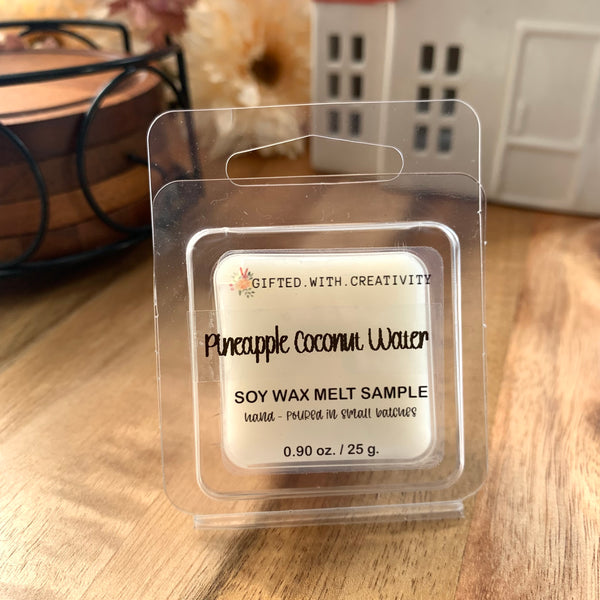 PINEAPPLE AND COCONUT WATER SOY WAX MELTS