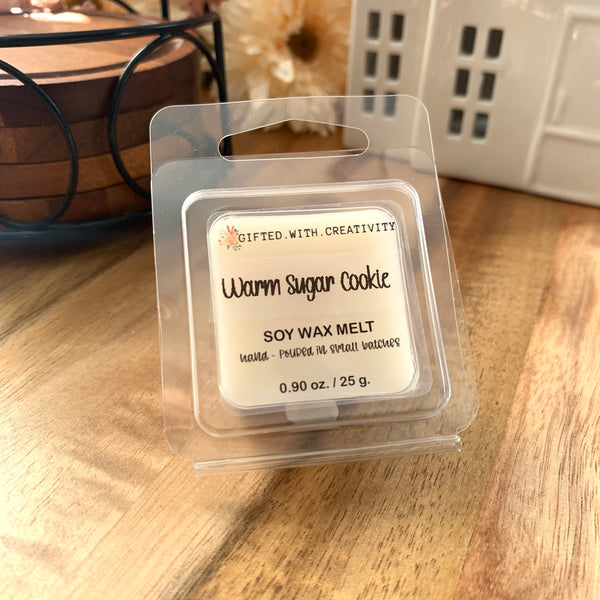 WARM SUGAR COOKIES SOY WAX MELTS