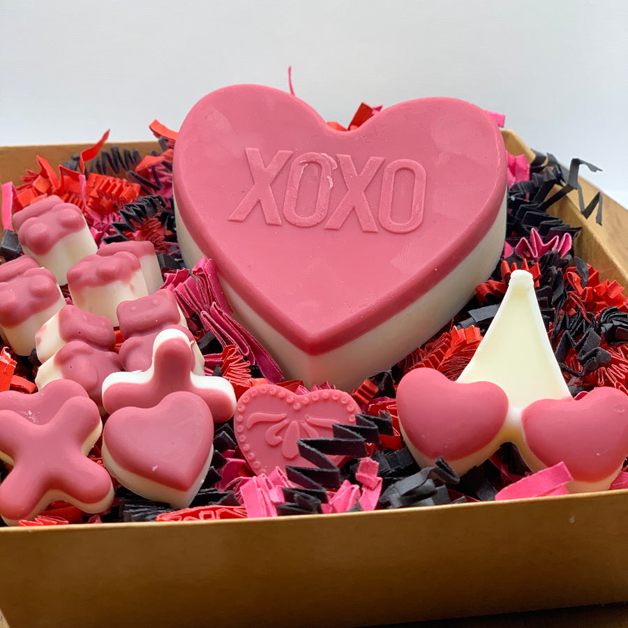 SOY WAX MELTS GIFT BOX FOR VALENTINE, GALENTINE