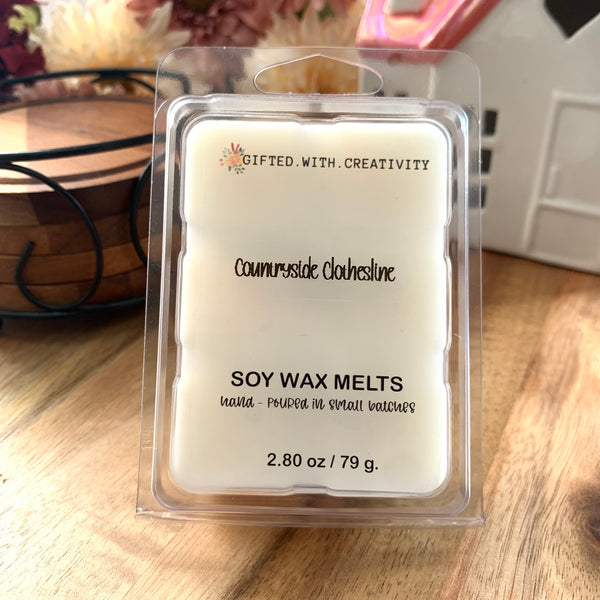 COUNTRYSIDE CLOTHESLINE SOY WAX MELTS