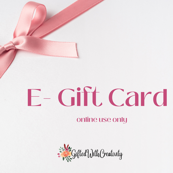 GiftedWithCreativity Gift Card