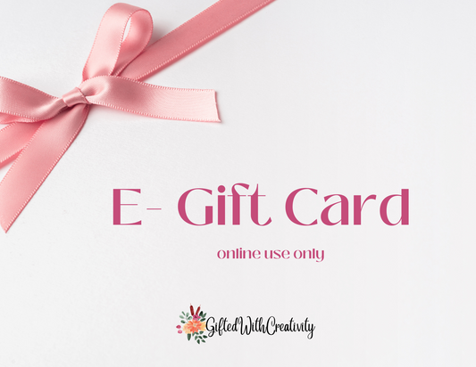 GiftedWithCreativity Gift Card