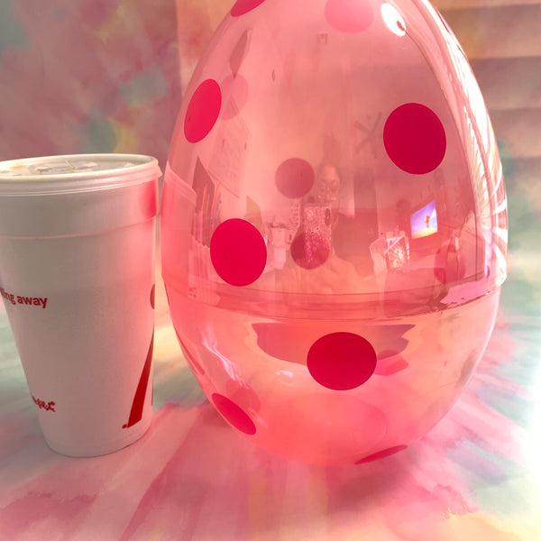 Jumbo Personalized Iridescent Fillable Easter Egg