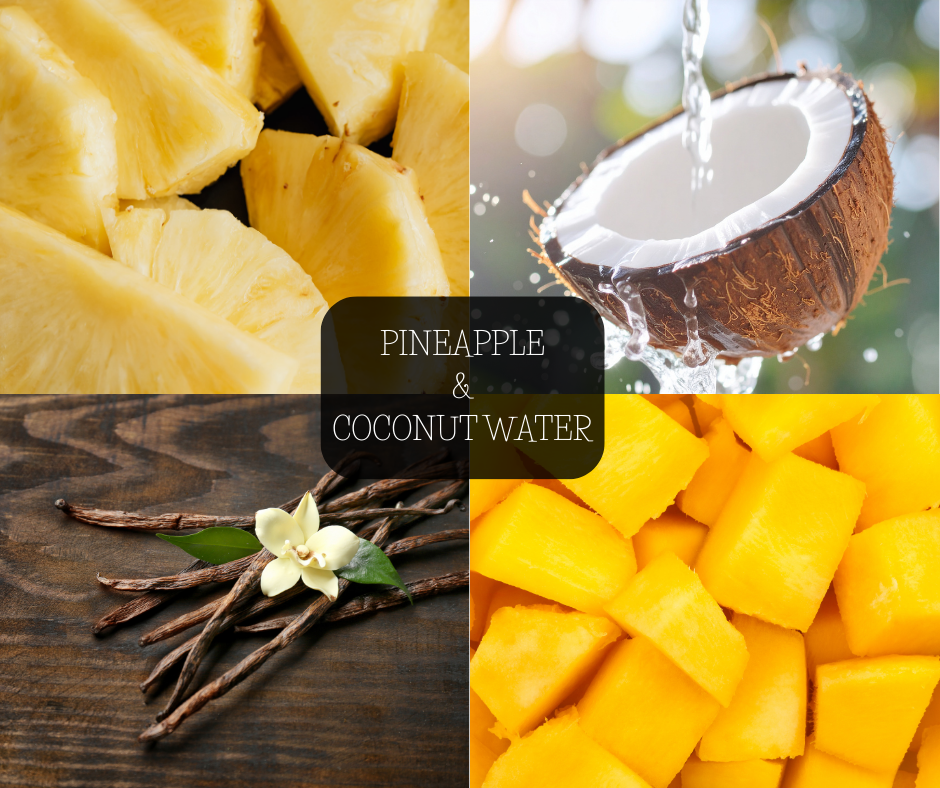 PINEAPPLE AND COCONUT WATER SOY WAX MELTS