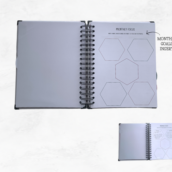 TIME.SPENT.WELL FLORAL MAUVE UNDATED CHRISTIAN PLANNER