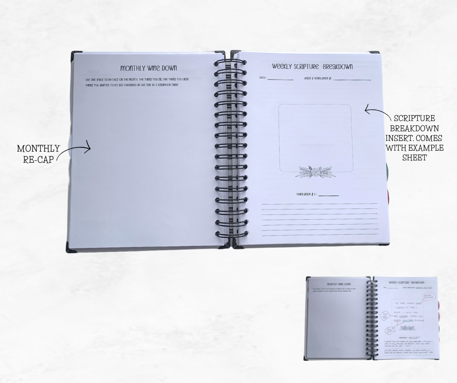 TIME.SPENT.WELL FLORAL MAUVE UNDATED CHRISTIAN PLANNER