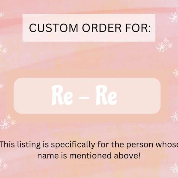 Custom Keychain for Reneicia D.